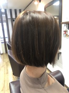 阿南市　羽ノ浦　美容室　アーティ　トップ　お手入れ簡単　ボブ　３０代　ヘアスタイル