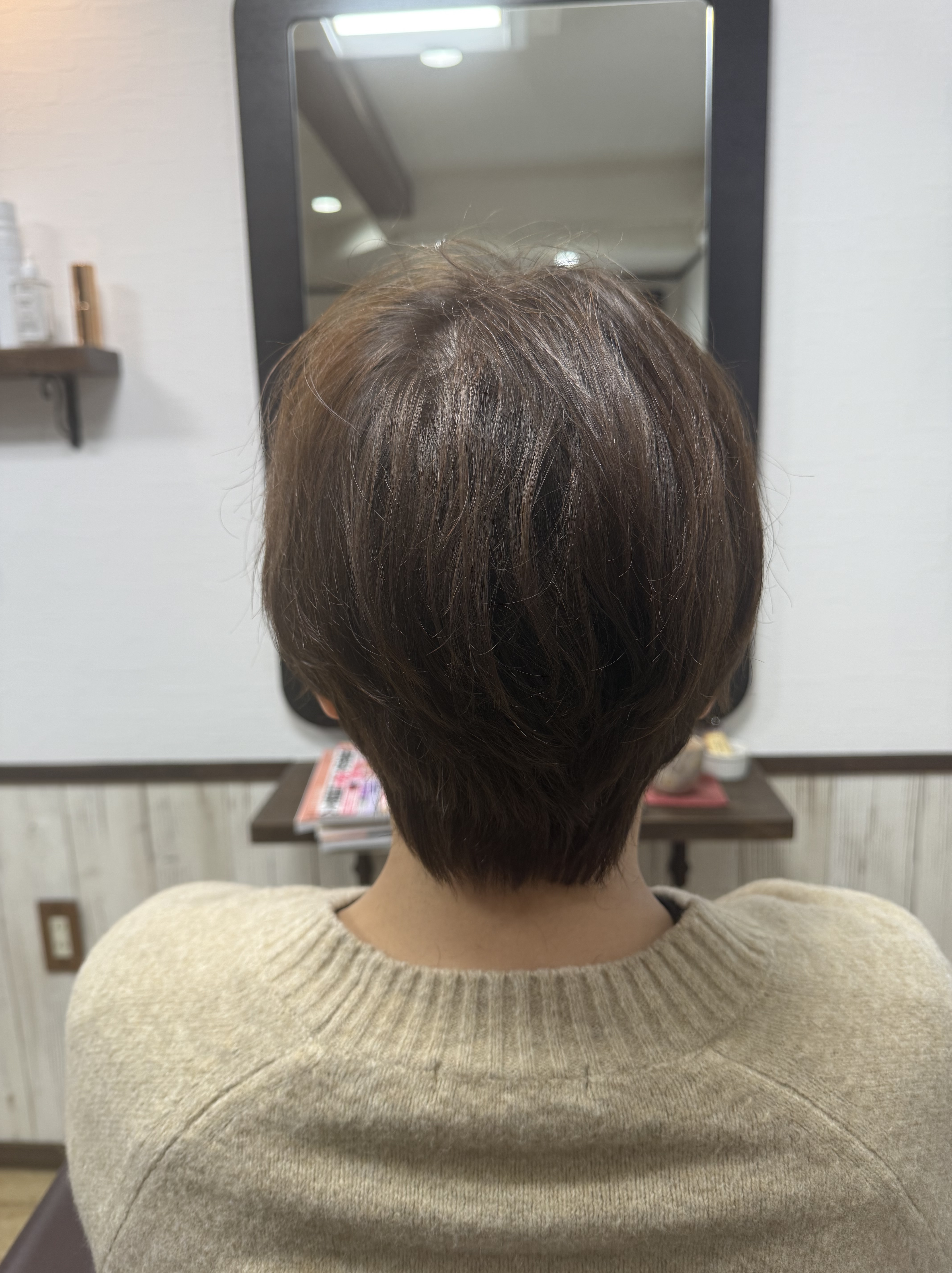 お手入れ簡単ショートカット 阿南市 羽ノ浦 美容室 アーティ