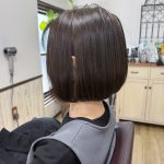 お手入れ簡単ボブ　阿南市　羽ノ浦　美容室　アーティ