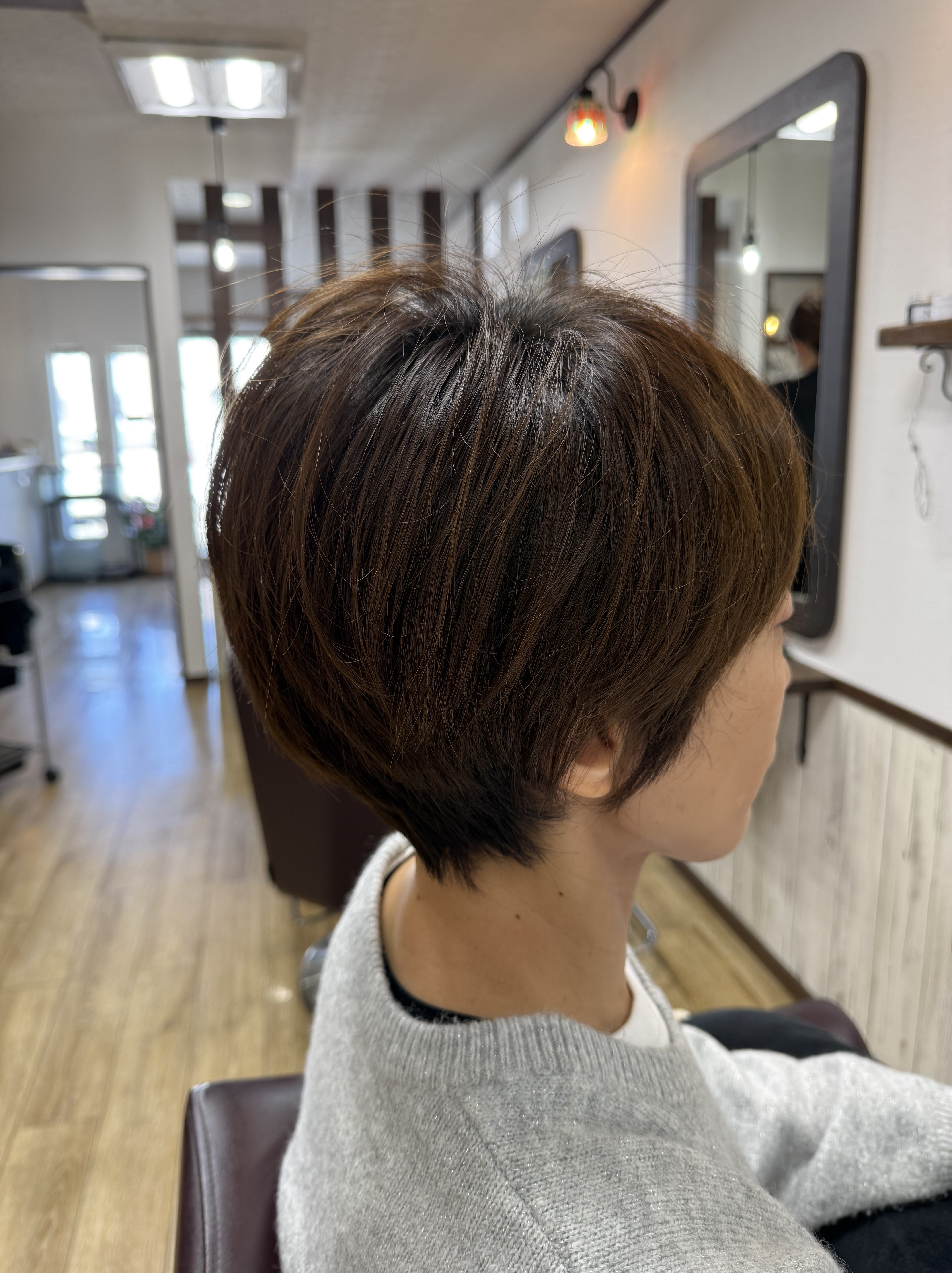 お手入れ簡単ショートカット 阿南市 羽ノ浦 美容室 アーティ