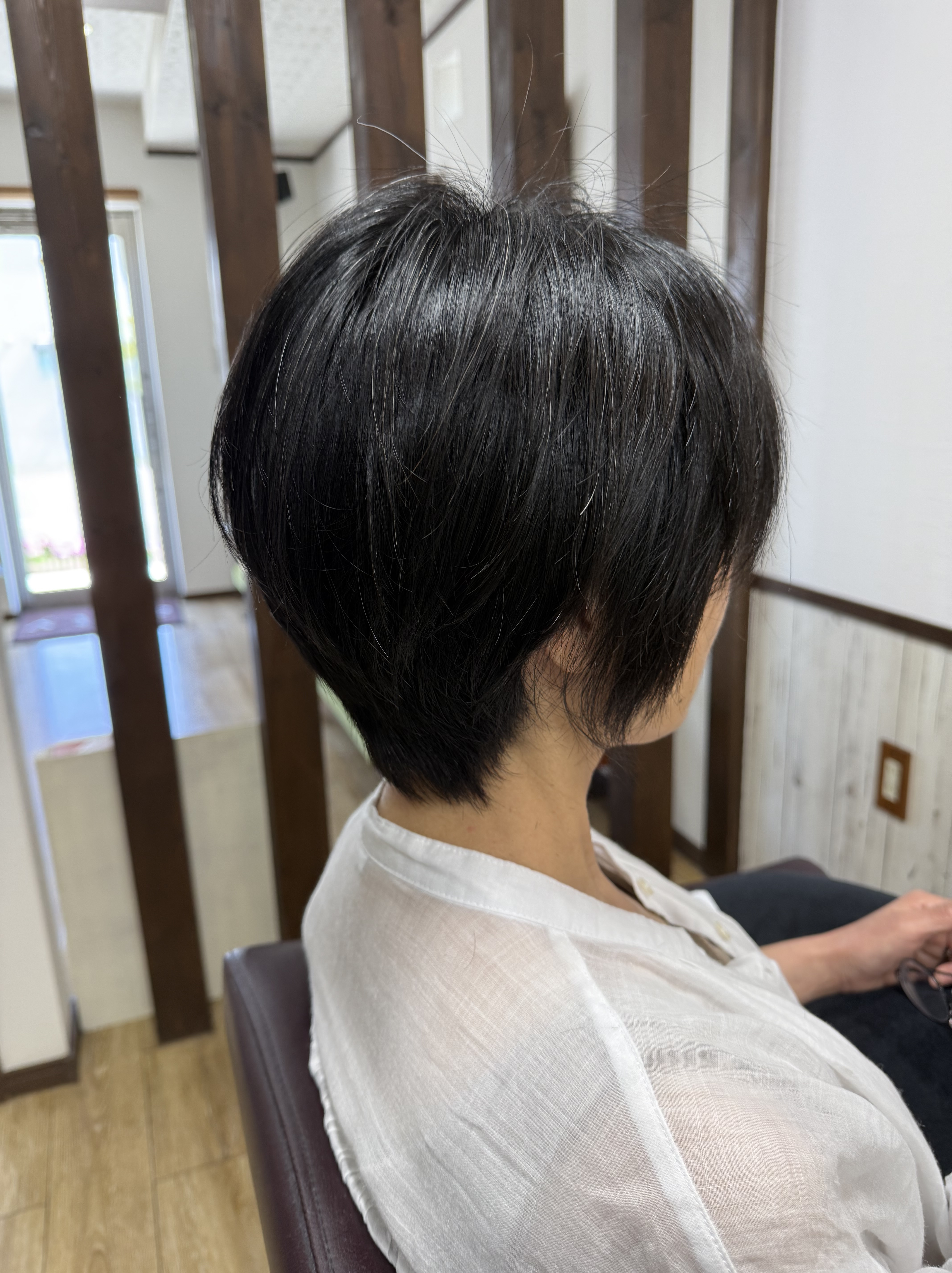 お手入れ簡単ショートカット 阿南市 羽ノ浦 美容室 アーティ