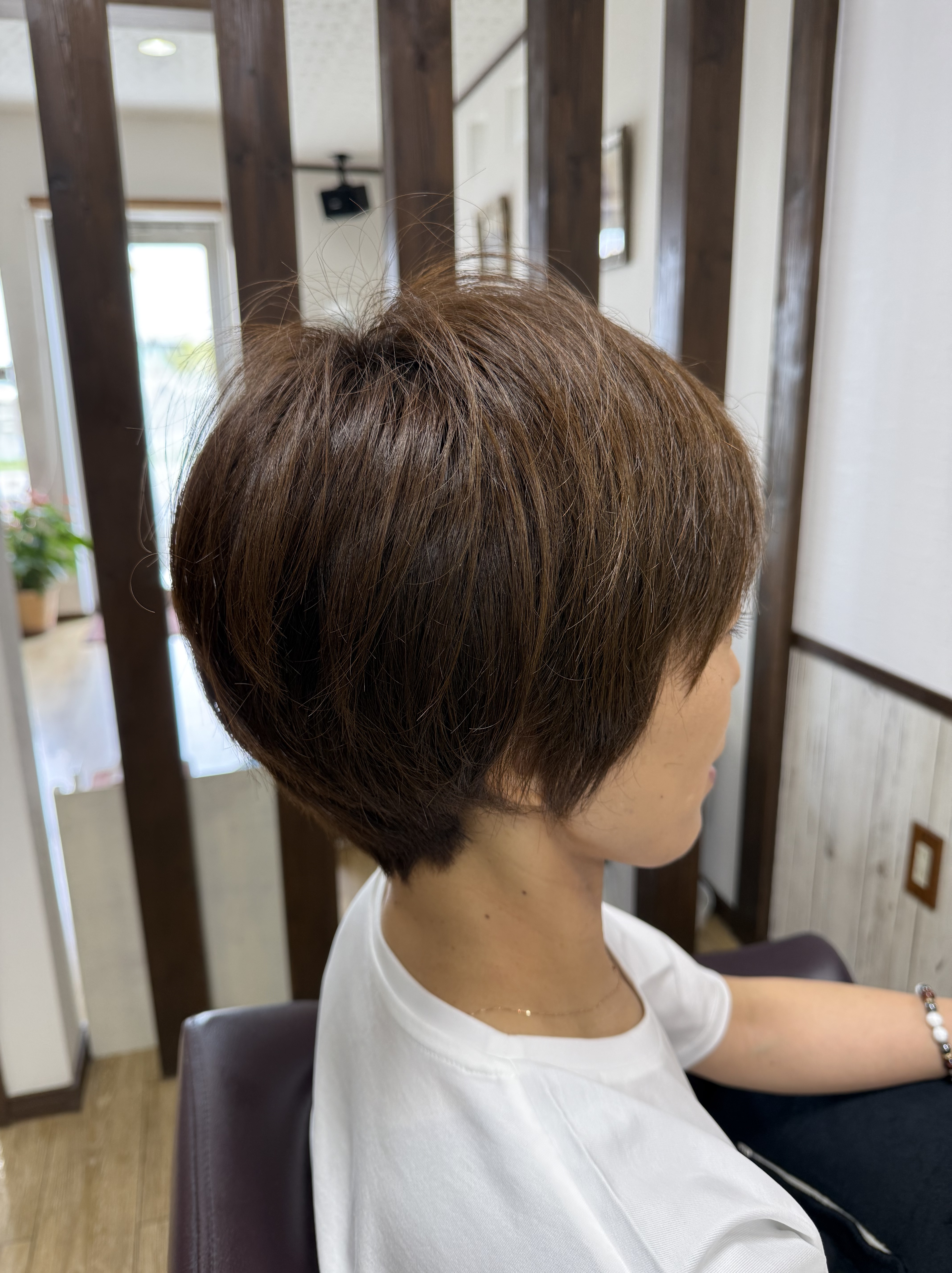 お手入れ簡単ショートカット 阿南市 羽ノ浦 美容室 アーティ