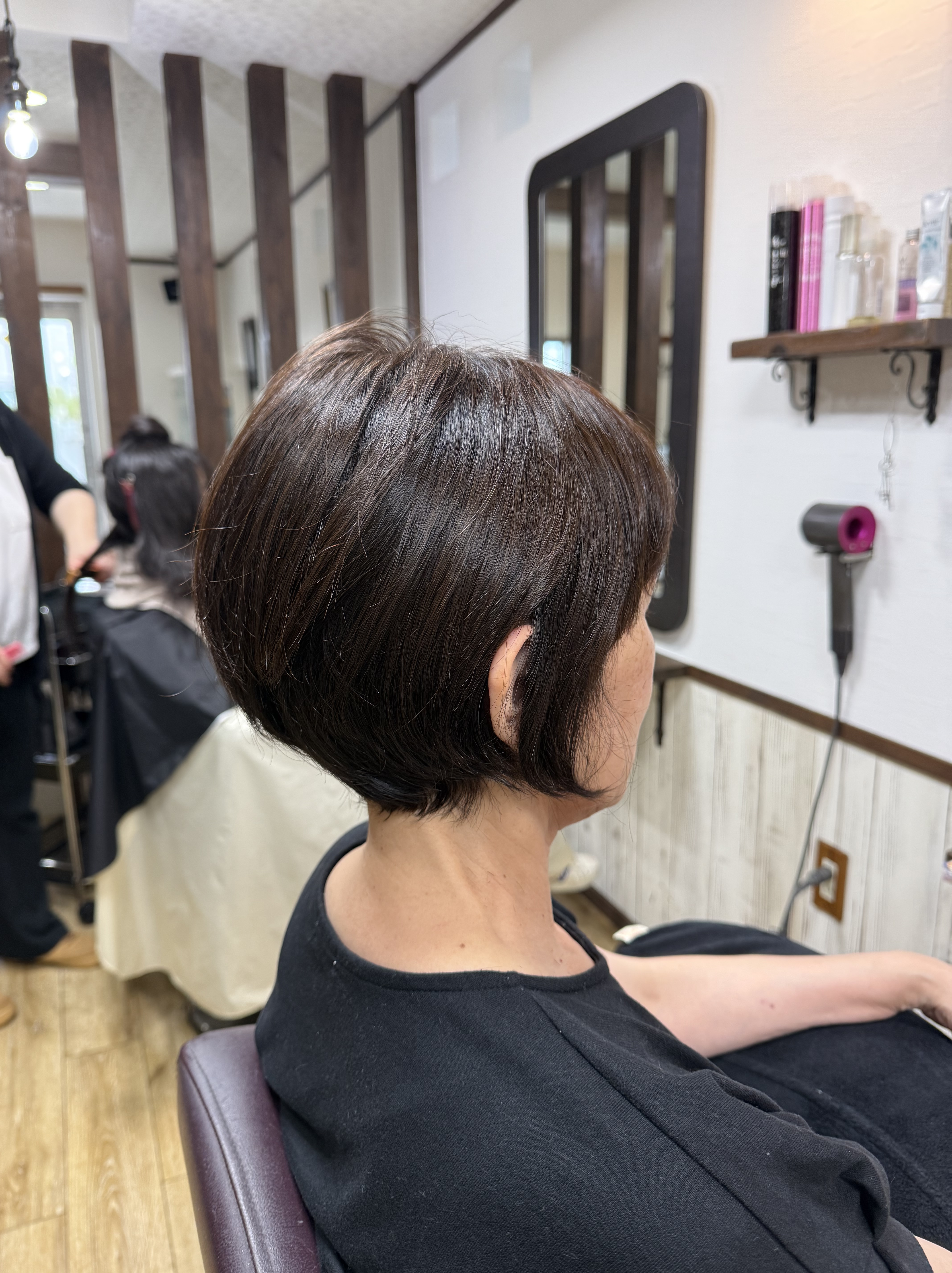 お手入れ簡単ショートカット　阿南市　羽ノ浦　美容室　アーティ
