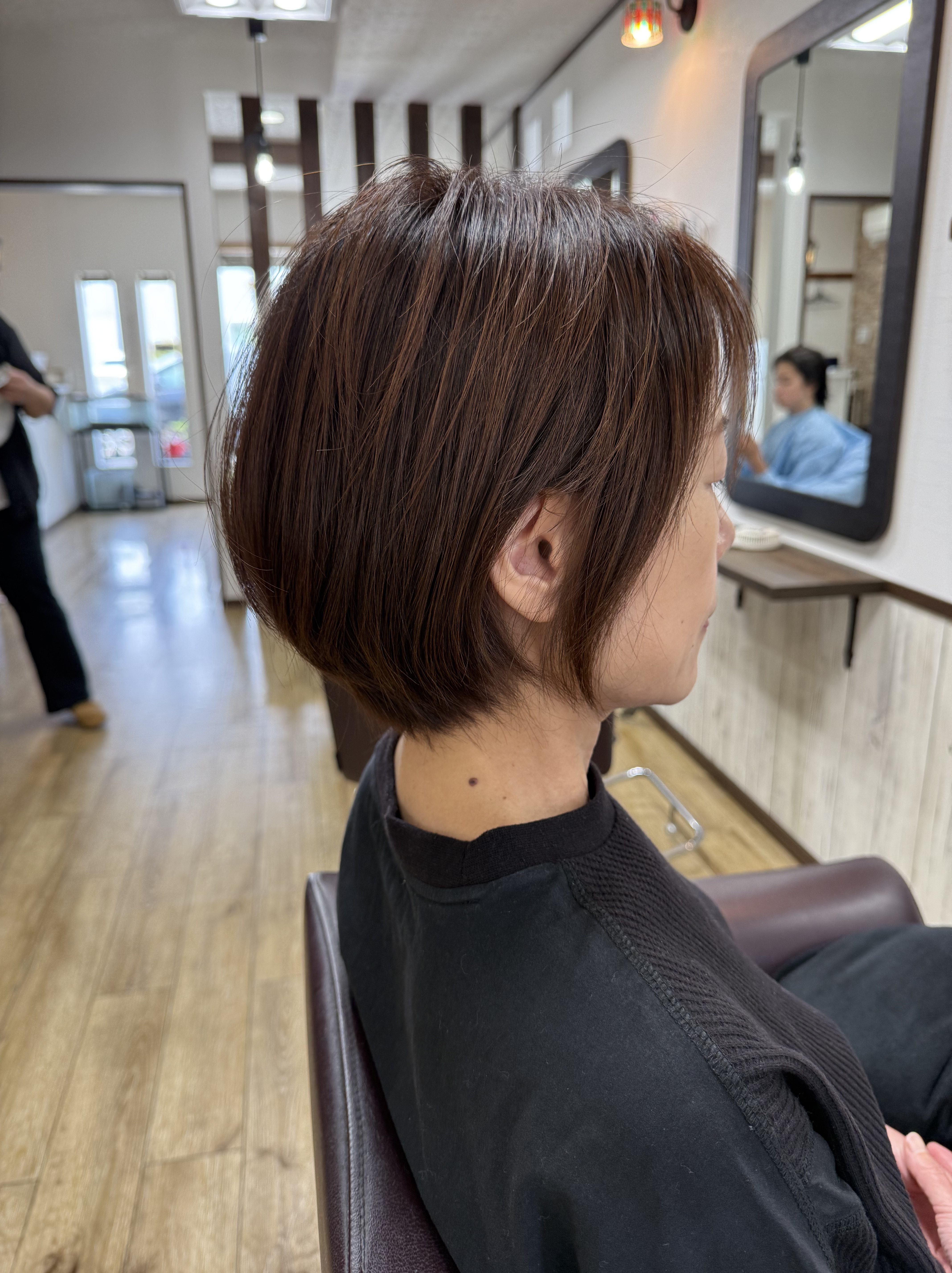 お手入れ簡単ショートカット 阿南市 羽ノ浦 美容室 アーティ
