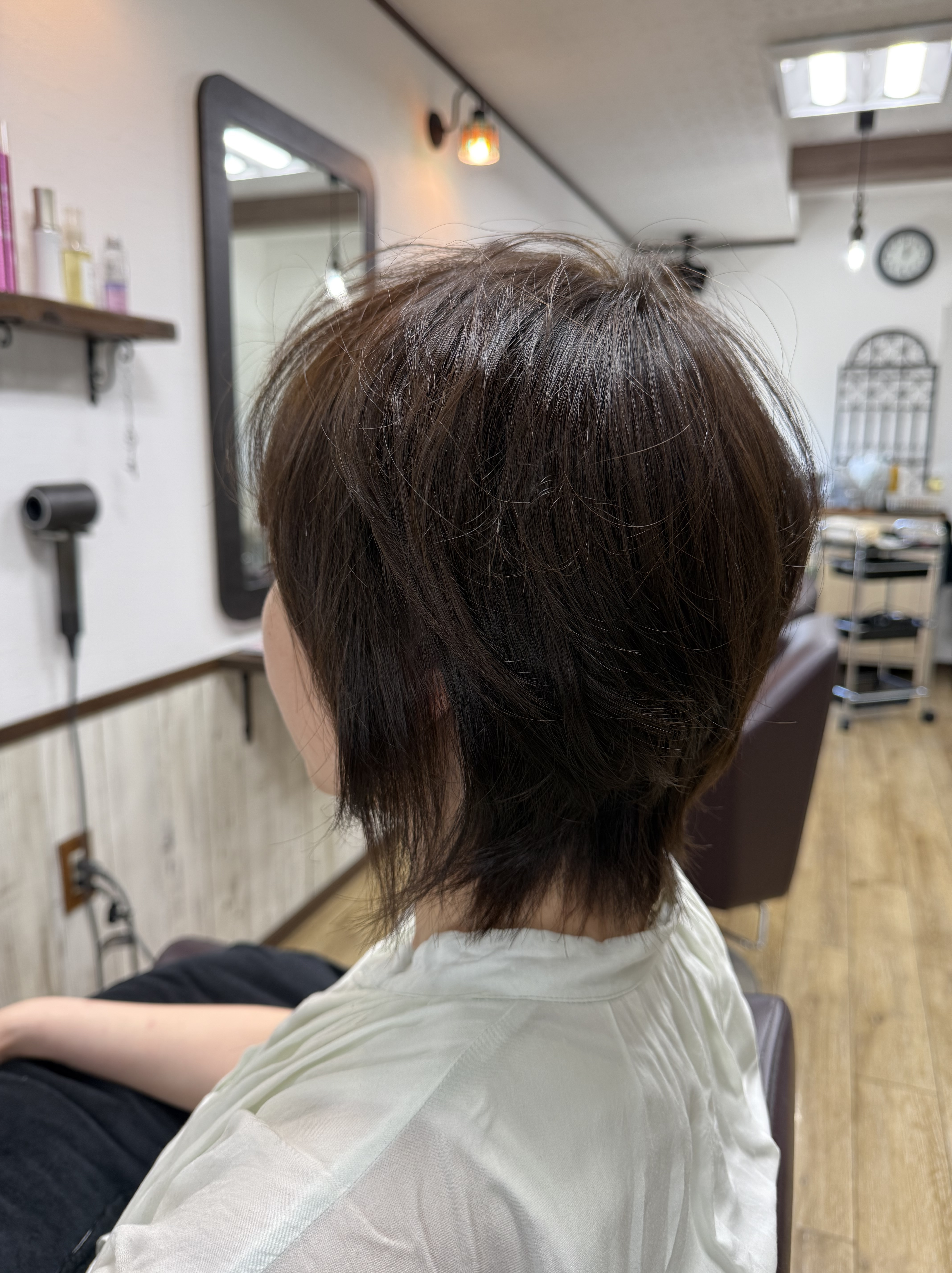 トップに自然なボリュームを… 阿南市　羽ノ浦　美容室　アーティ