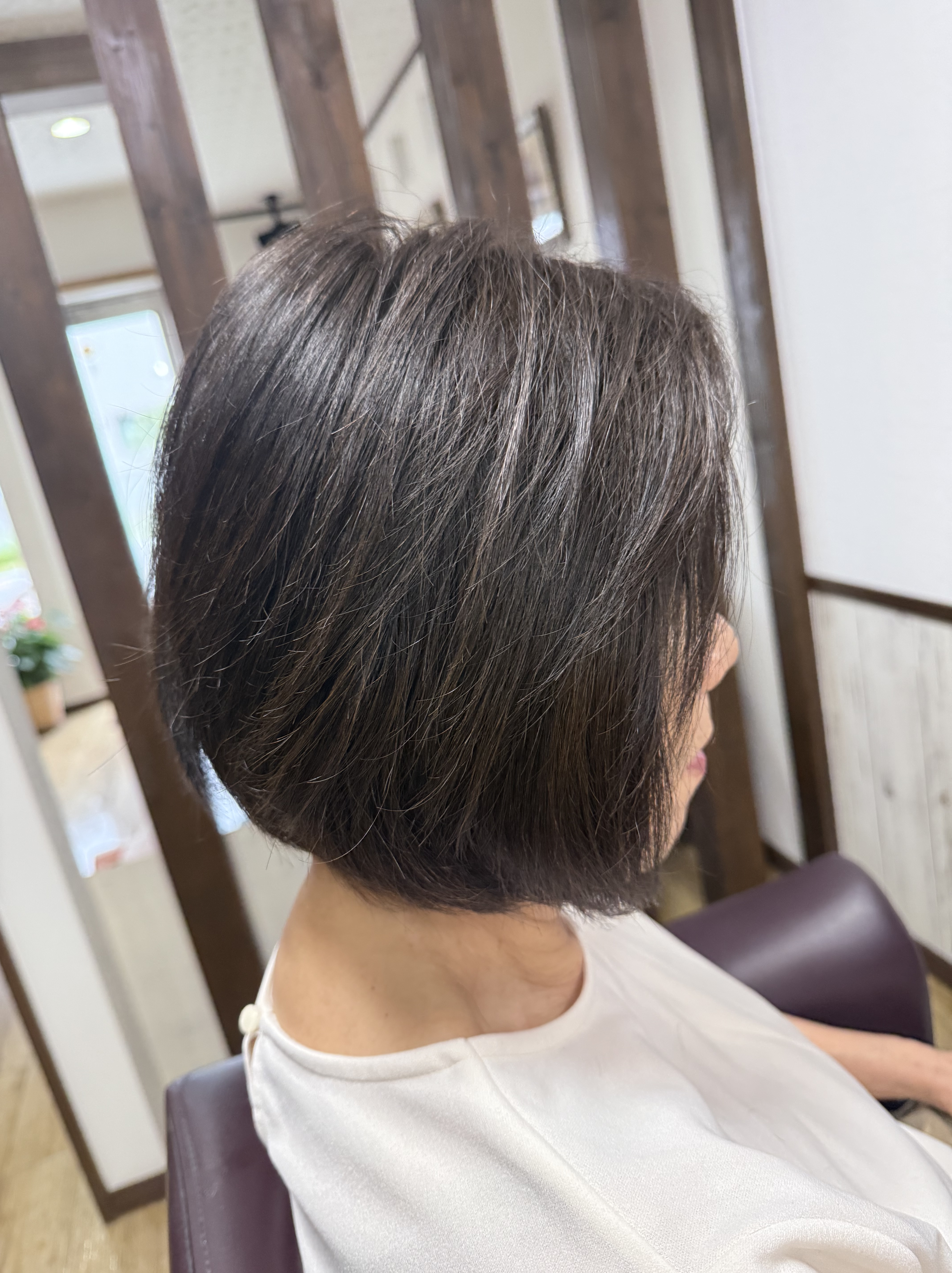 お手入れ簡単ボブ　阿南市　羽ノ浦　美容室　アーティ