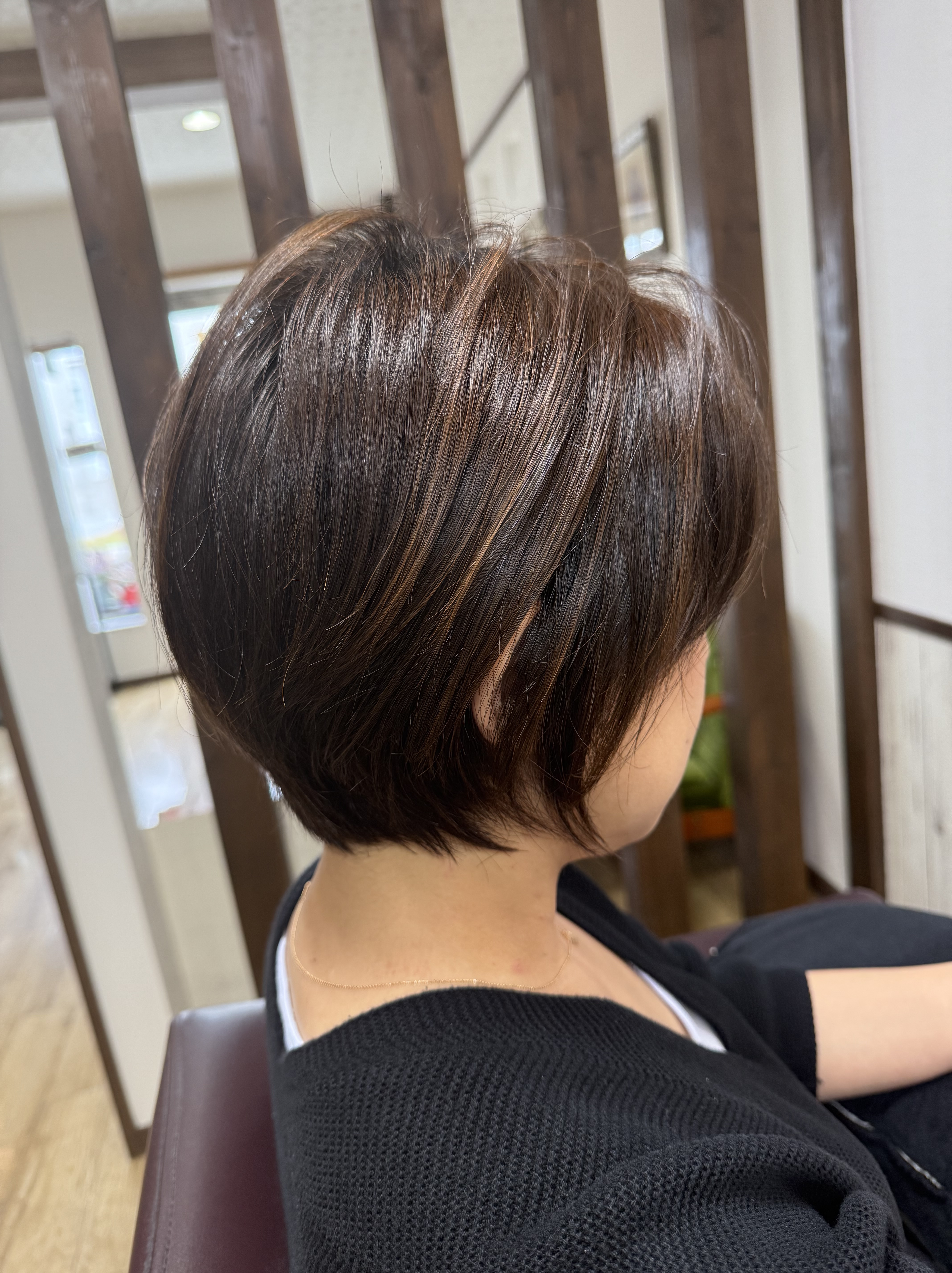 お手入れ簡単ショートカット　阿南市　羽ノ浦　美容室　アーティ