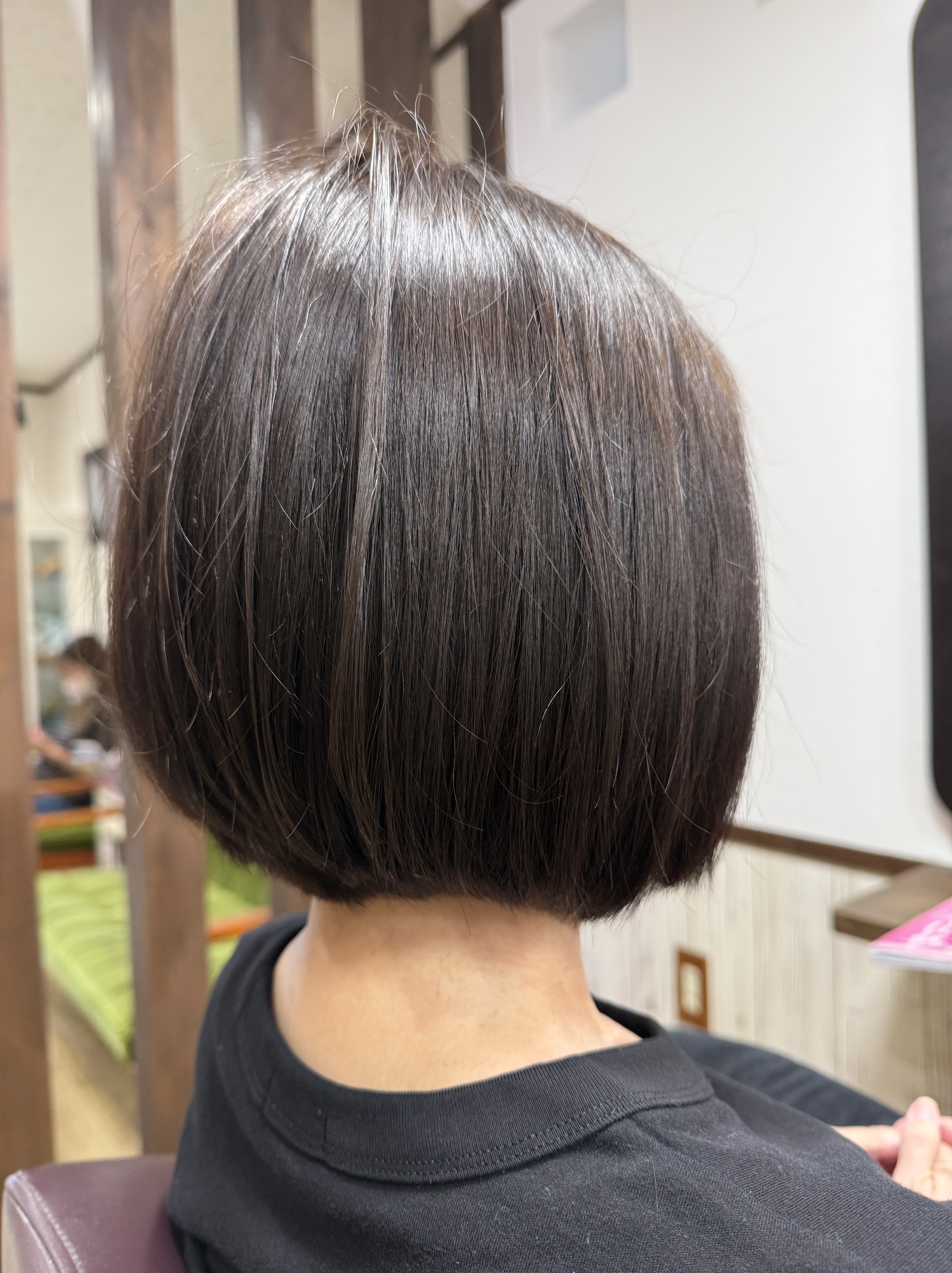 お手入れ簡単　ボブ　阿南市　羽ノ浦　美容室　アーティ