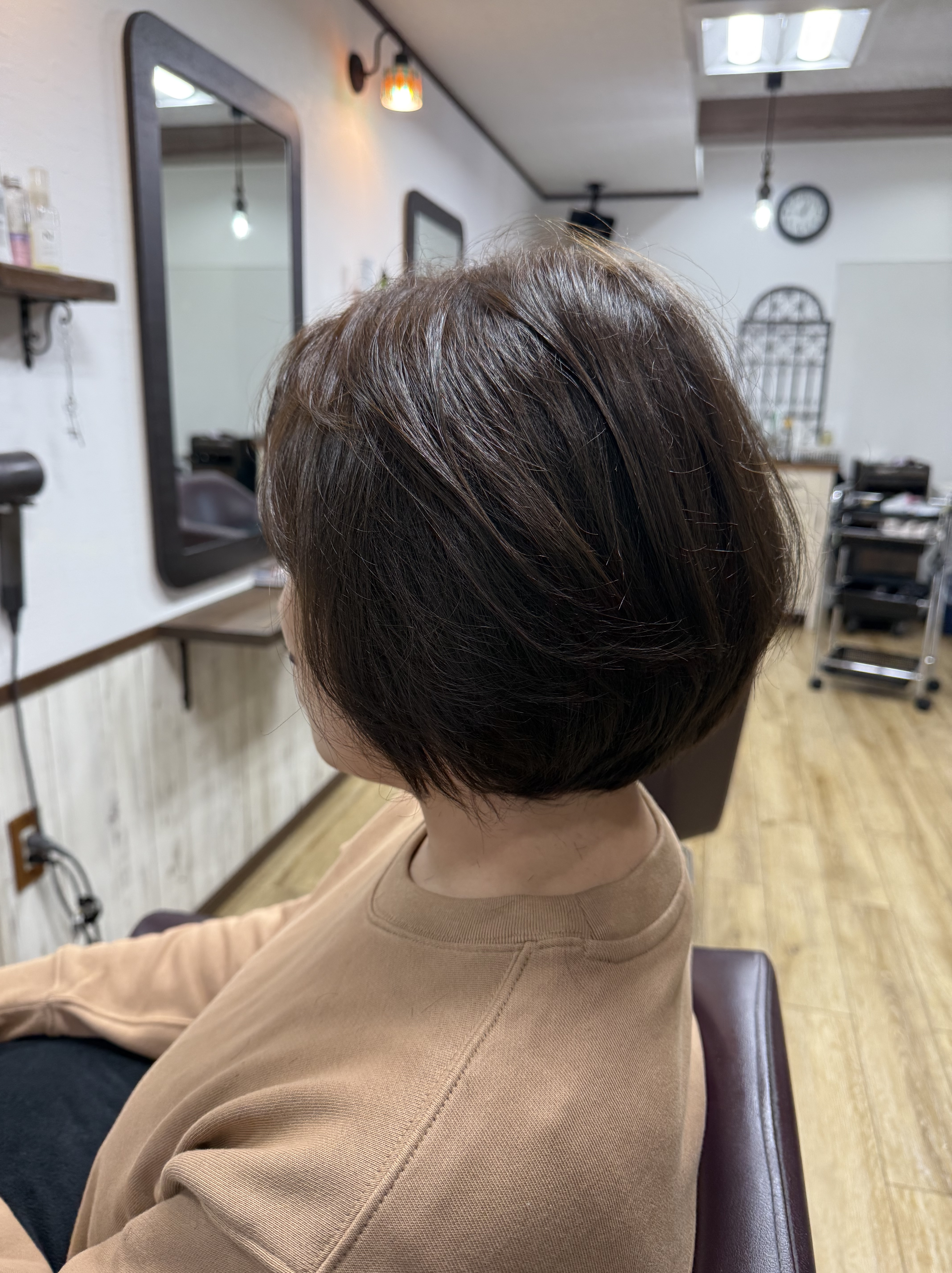 お手入れ簡単ボブ　阿南市　羽ノ浦　美容室　アーティ